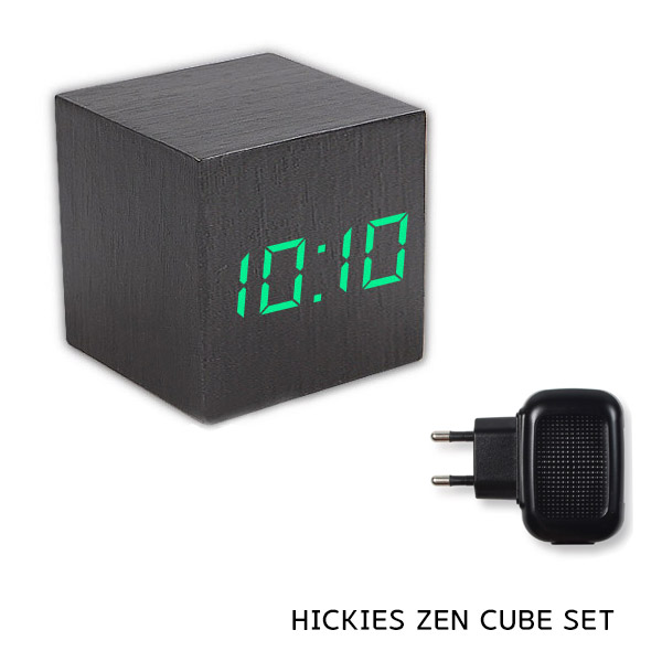 [HICKIES] HICKIES LED알람시계 ZEN CUBE 어댑터 세트