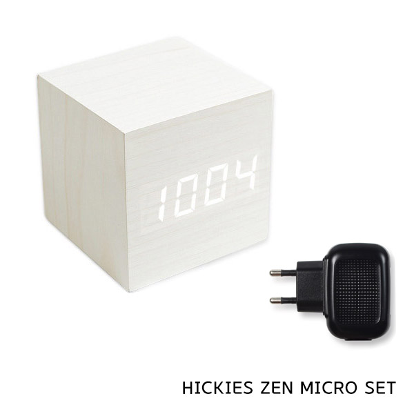 [HICKIES] HICKIES LED알람시계 ZEN MICRO 어댑터 세트