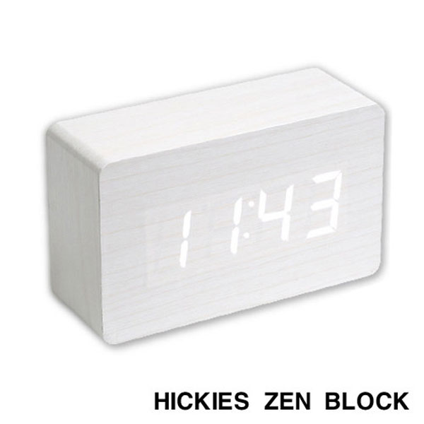[HICKIES] HICKIES LED알람시계 ZEN BLOCK