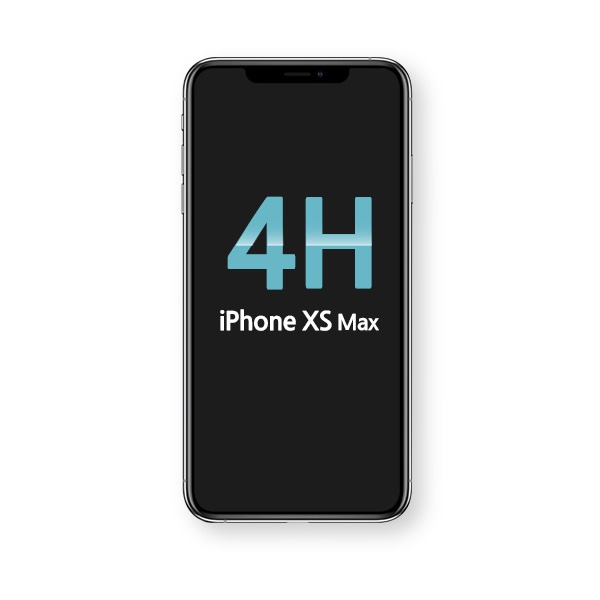 아이폰XS Max 4H코팅 고투명 보호필름 BLACK LABEL